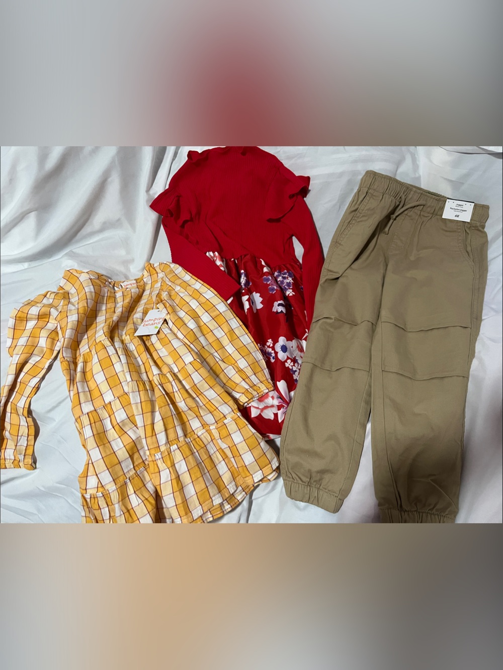 3 pcKids Bundle, sz5, Dresses, H&M pants
